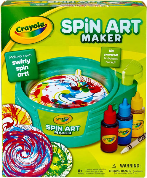 Crayola® Spin Art Maker Kit – PaperWorm
