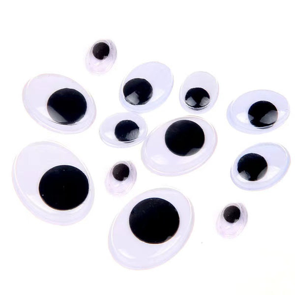 Googly Eyes Peel & Stick Pack (Oval) PaperWorm