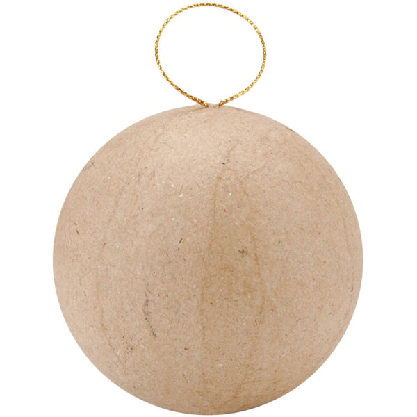 Paper Mache Ball Ornament PaperWorm