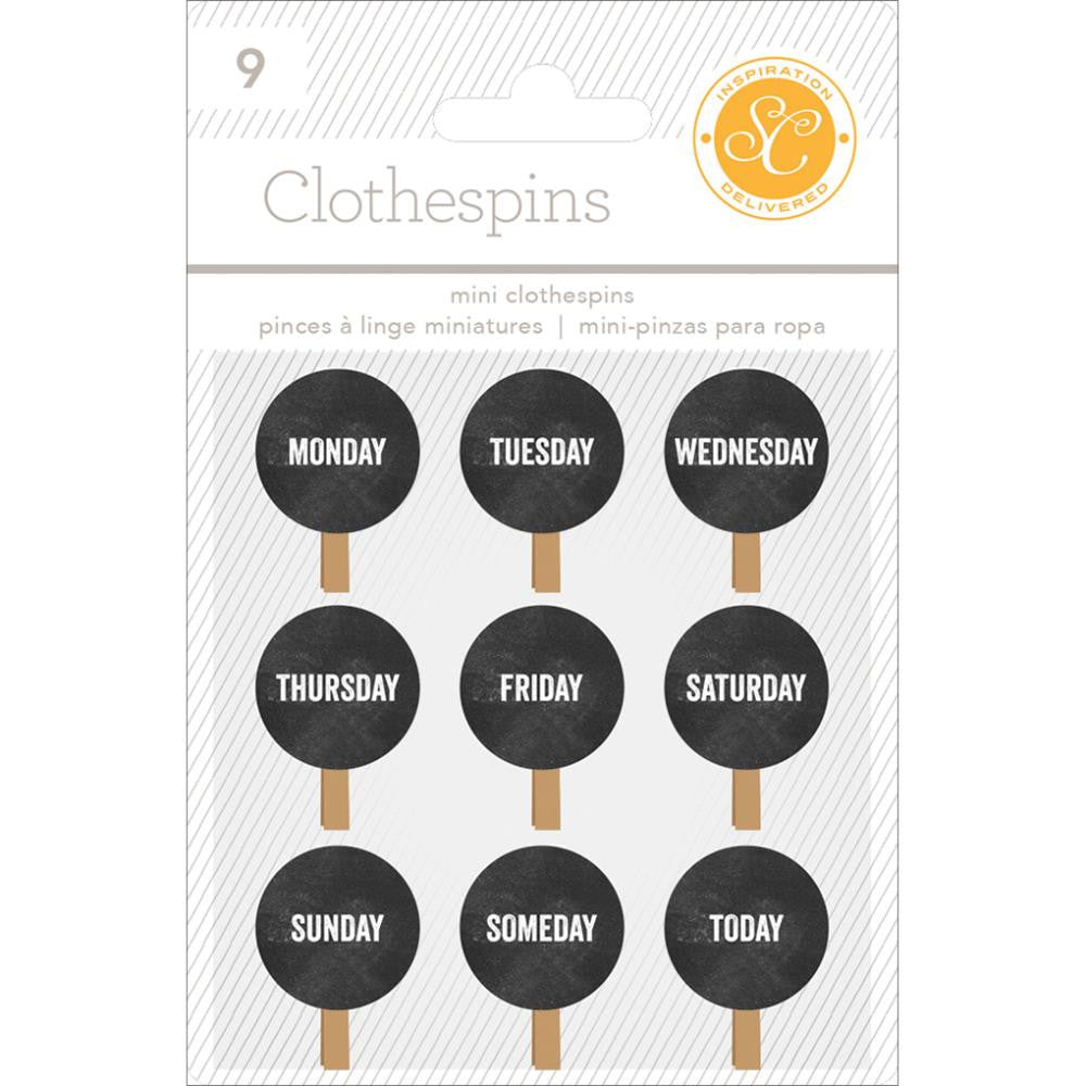American Crafts Mini Clothespins