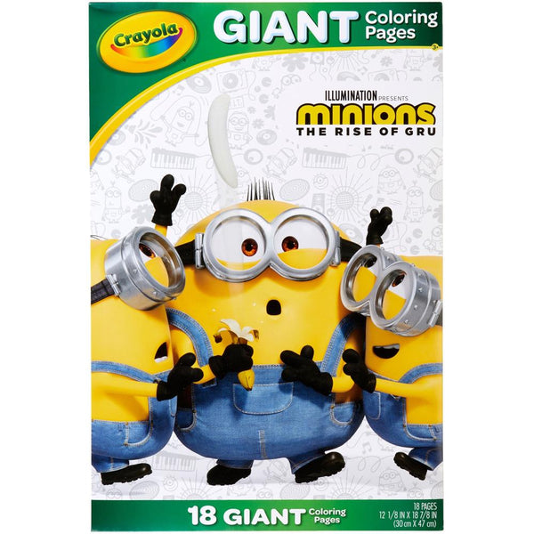Crayola® Giant Coloring Pages - Minions 2 – PaperWorm