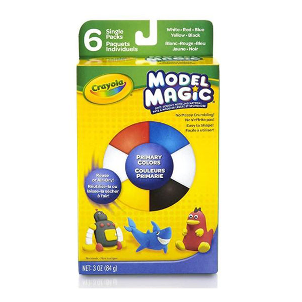 Crayola® Model Magic - Primary Colors (6/pk)
