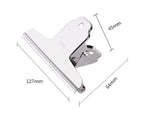 Chrome Metal Spring Clip
