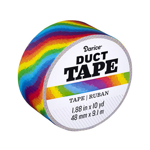 Duck Tape Printed Duct Tape, 1.88 In X 10 Yd, Rainbow : Target