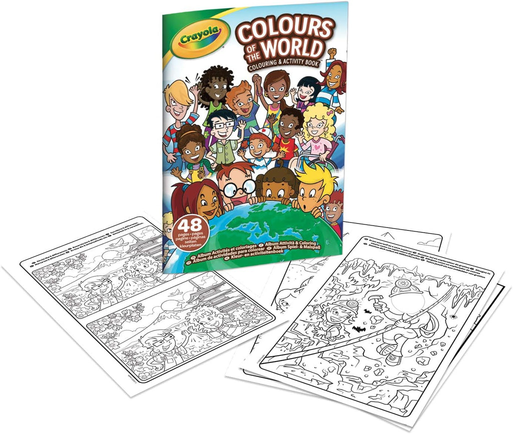 World Color Book Crayola® Colors of the World Coloring Book (48 pages) – PaperWorm