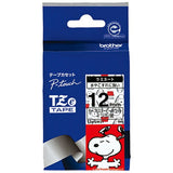 Brother Laminated TZ Tape (12mm) Snoppy Background