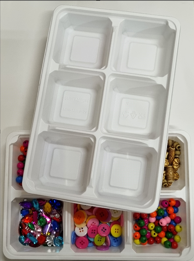 Sorting Tray 6 Slots – PaperWorm
