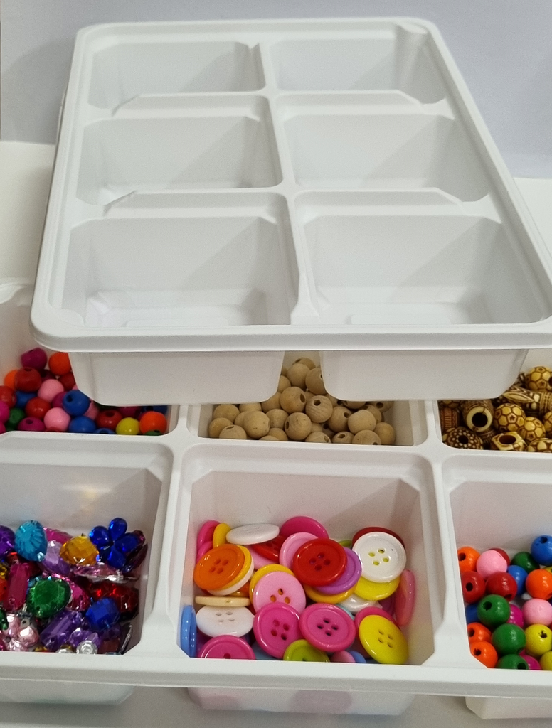 Sorting Containers Trays Sorting Tray 6 Slots – PaperWorm