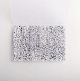 Alphabet beads 1200pc (24 compartments)