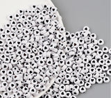 Heart Beads (7mm x 4mm)