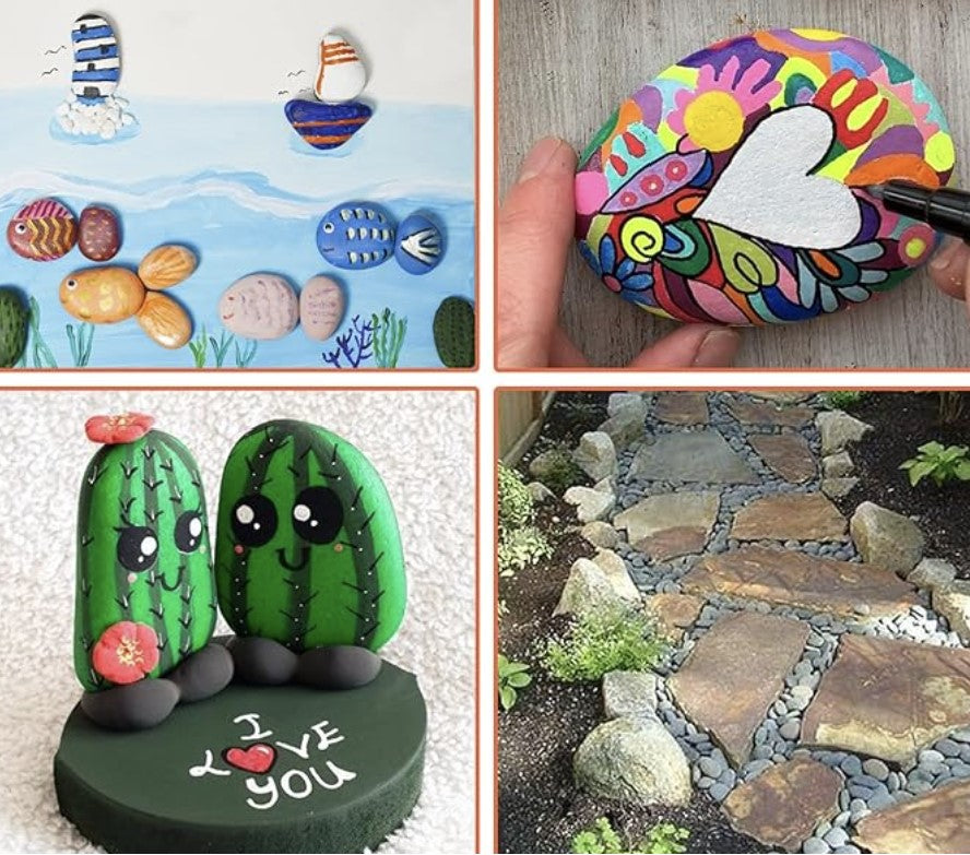 White Rocks Craft Craft Rock White – PaperWorm