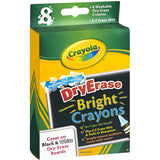 Crayola® Washable Dry Erase Crayons (8 ct)
