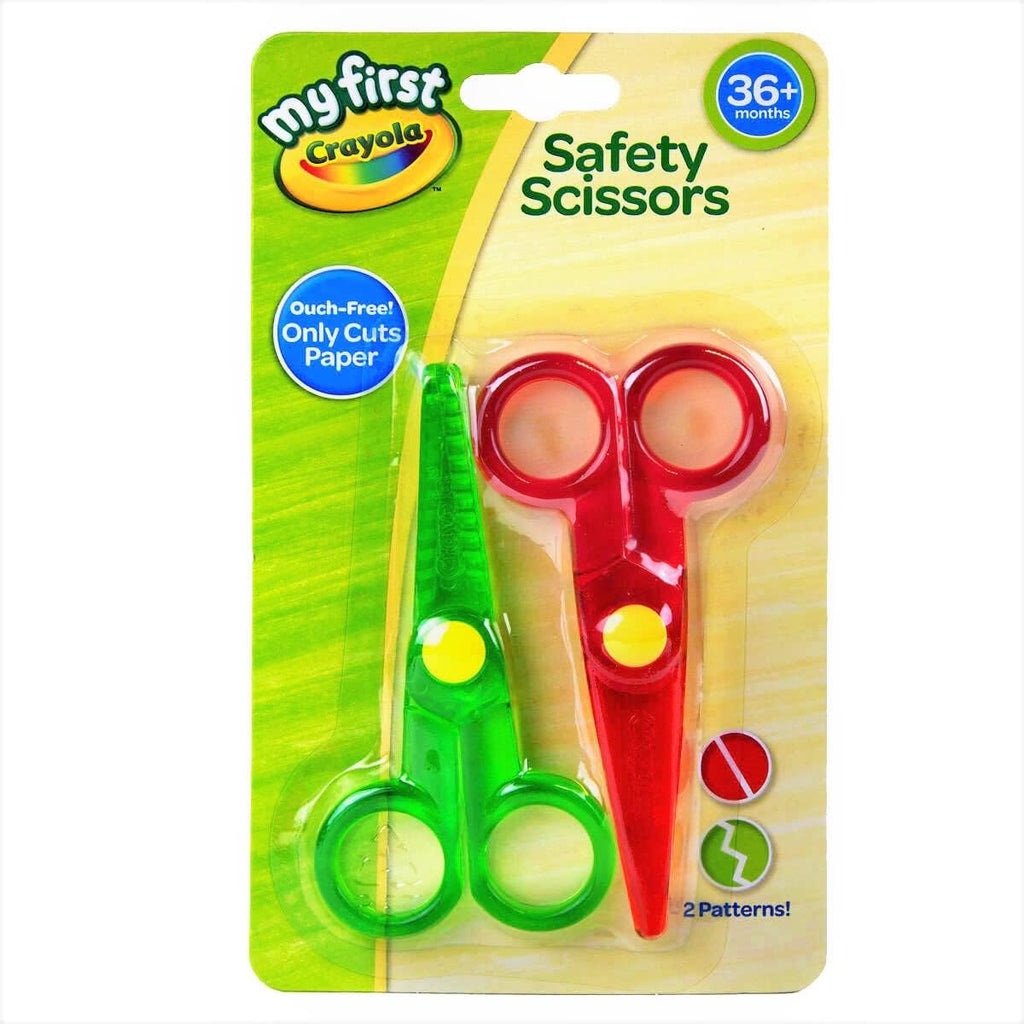 Crayola® My First Safety Scissors Pack of 2 – PaperWorm