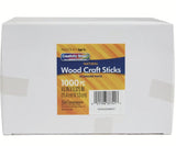 Creativity Street Ice Cream Wood Craft Sticks (Natural) 1000 sticks