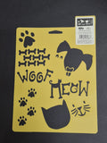 Delta Creative Stencil Mania Stencil (Animals)