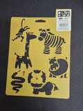 Delta Creative Stencil Mania Stencil (Animals)