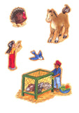 Dover Little Activity Stickers Book (Animal Stickers)