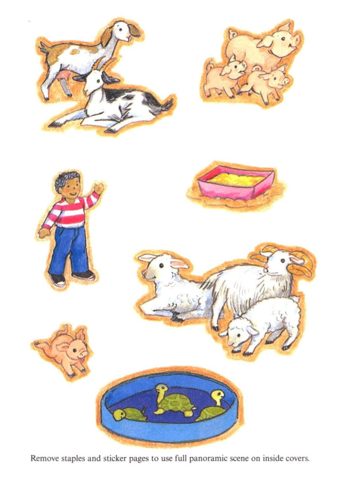 Little Activity Dover Little Activity Stickers Book (Animal Stickers) β PaperWorm