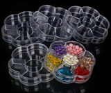 Bead Storage Box (Flower 7 Compartments)
