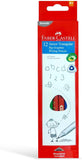 Faber-Castell Junior Triangular Graphite Pencils
