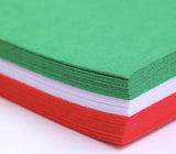 Felt Sheets (30cm x 30cm) Christmas Colors