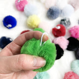 Furry Ball Toy with Eyes