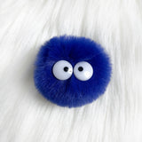 Furry Ball Toy with Eyes