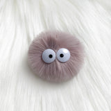 Furry Ball Toy with Eyes