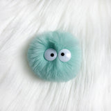 Furry Ball Toy with Eyes