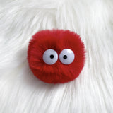 Furry Ball Toy with Eyes