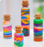 Mini Glass Containers with Cork Stoppers