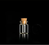 Mini Glass Containers with Cork Stoppers