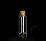 Mini Glass Containers with Cork Stoppers