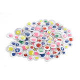 Googly Eyes Peel & Stick Pack (Round Colored)