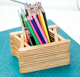 Ice Cream Wood Craft Sticks (Natural)
