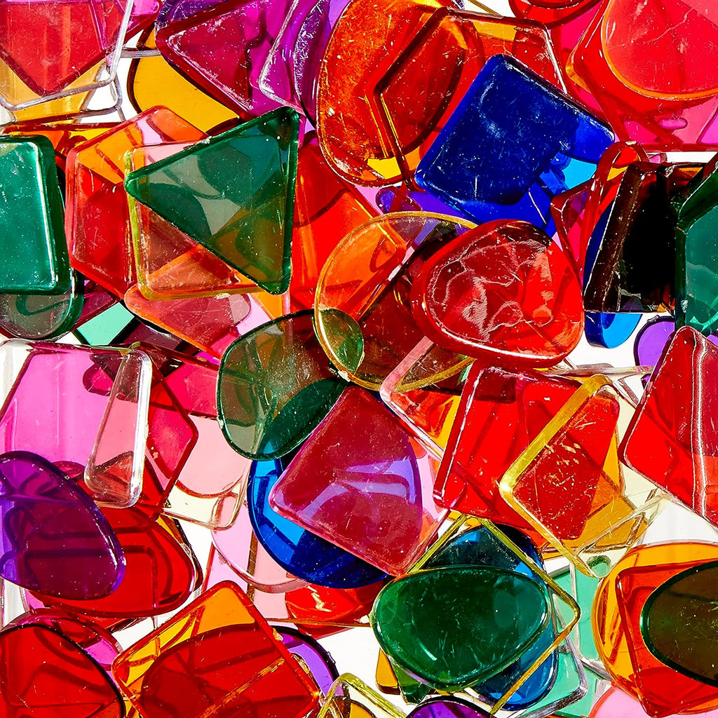 Transluent Tile CI™ Translucent Mosaic Tiles Assorted – PaperWorm