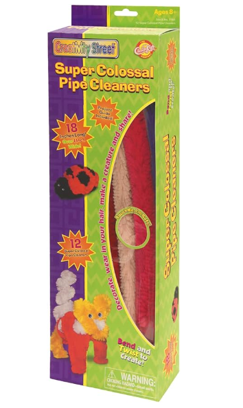 Creativity Street® Super Colossal Pipe Cleaners – PaperWorm