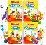 Playskool Card Games 4-Pack (Crazy Eights, Go Fish, Mr. Potato Head Spud Rummy & Mr. Potato Head Match Game)