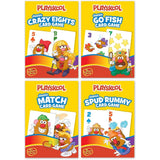 Playskool Card Games 4-Pack (Crazy Eights, Go Fish, Mr. Potato Head Spud Rummy & Mr. Potato Head Match Game)