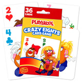 Playskool Card Games 4-Pack (Crazy Eights, Go Fish, Mr. Potato Head Spud Rummy & Mr. Potato Head Match Game)