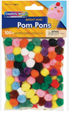 Creativity Street 0.5" Pom Pom Assortment