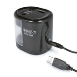 Rapesco Twin Hole USB Jumbo Pencil Sharpener