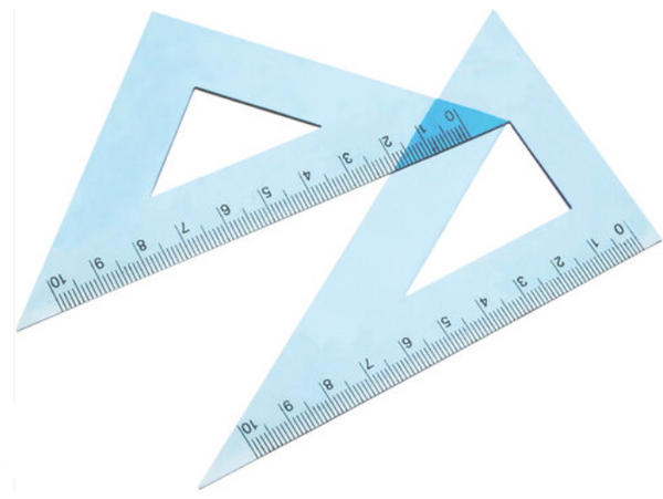 Set Square 2pc Set – PaperWorm