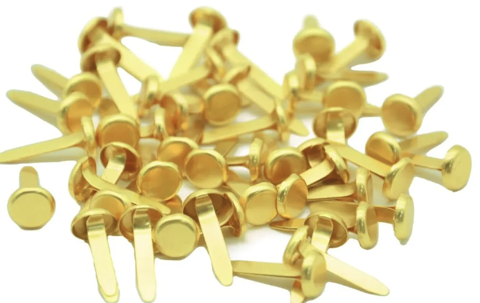 Filing Paper Split Pin Split Pin Paper Fasteners (Gold) – PaperWorm
