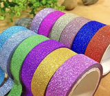 Washi Tape Glitter (10 rolls)