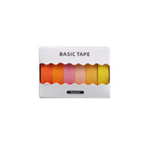 Washi Tape (9mm x 3m) 6pc