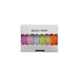 Washi Tape (9mm x 3m) 6pc