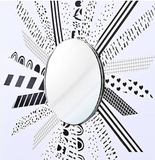 Washi Tape Black & White (10 rolls)