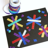 Washi Tape Glitter (10 rolls)