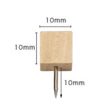 Slot Wood Push Pins